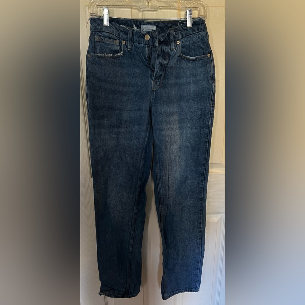 Good American Straight Leg Jeans, Size 2 / 26 (67)